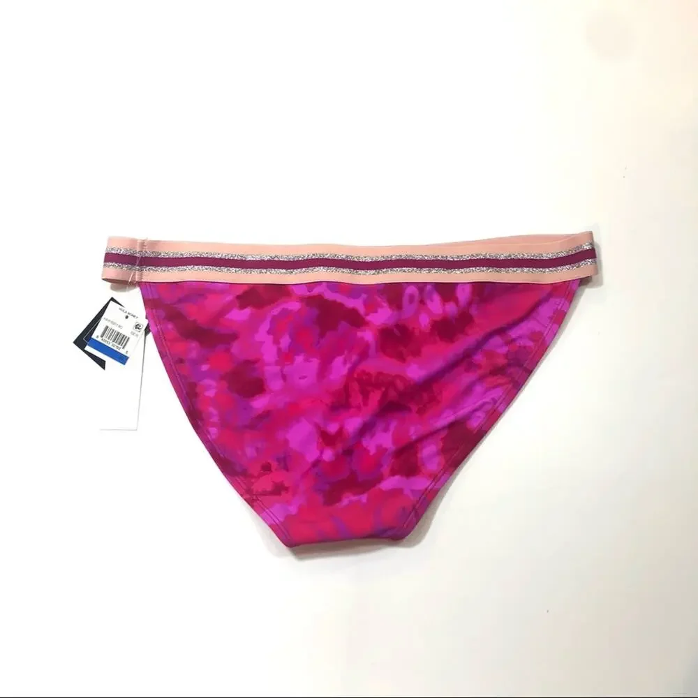 Hula Honey BERRY TIE-DYE Hana Bikini Swim Bottom